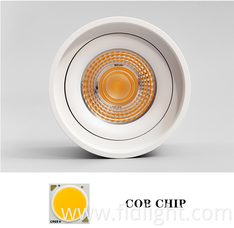 20w anti-glare Modern ceiling recessed downlight 